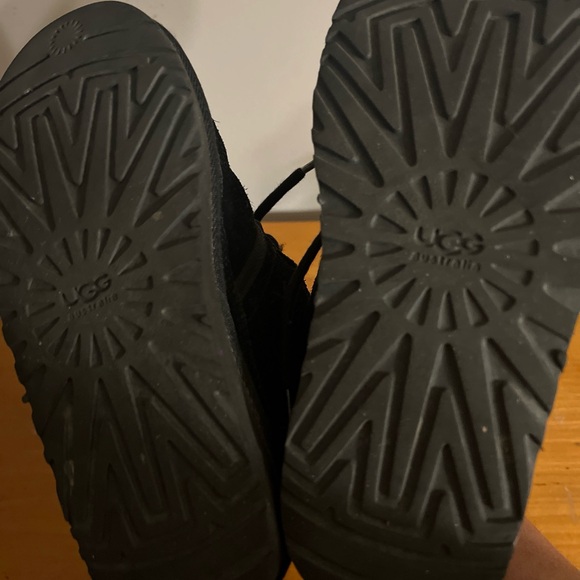 UGG NEUMEL WOMEN ANKLE BOOTS SUEDE BLACK US 4 - Picture 9 of 9